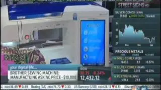 CNBC with the Video Mic Flag at CES.avi