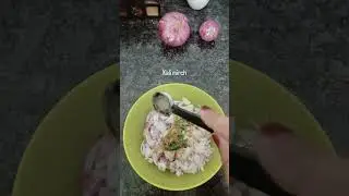 Chatpata Pyaj Paratha Stuffing |  #youtubeshorts #viral #ytshorts #food #youtube #stuffed #foodie