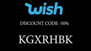 WISH promo code -50% ❗❗❗❗❗❗❗❗❗❗❗