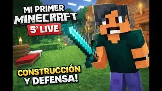 👉 Construyendo y defendiendo&hellip; mal 😅 | Minecraft Live