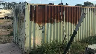 I CONVERTED A RUSTY SHIPPING CONTAINER INTO A GYM/TRAINING BUSINESS 