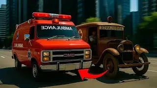 See How Ambulances Changed Over 70+ Years! | 1920 - 1996 Evolution