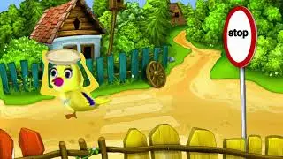 Tuni bird walking| tuni bird no copyright animation video greenscreen 
