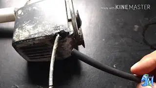 Como reparar el cable de energía de la cabeza de poder DIY