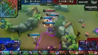 EVOS vs AGENT Match 1   GARUDA CUP Mobile Legends Indonesia