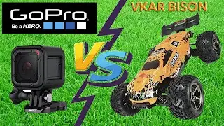 GoPro Sesesion Testing VS Vkar BISON  1/10 4WD Brushless Off Road Truggy