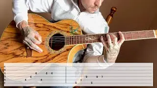 PanterA Floods Riff + Tabs | E Standard Tuning | Easy Guitar Tabs