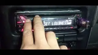 Ecualizar autostereo Sony Xplod , más ecualizador #audiocar #coches 