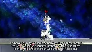 Aerial Ness holding Sandbag fighting on Duck Hunt SSBM