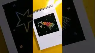 Easy Art Idea #arttutorialforbeginners #stars