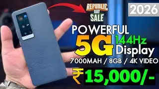 ​⚡ TOP 5 BEST 5G PHONES UNDER ₹15,000 in January (2026 EDITION) 🚀