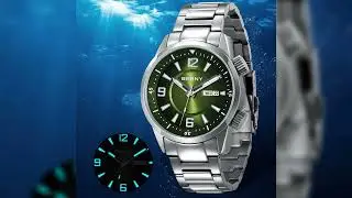 #BERNY Diver Men Watch Automatic Wristwatch Sapphire Super Luminous 20ATM Waterproof Stainless Stee