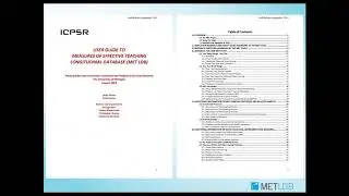 New Data from the Measures of Effective Teaching (MET) Project