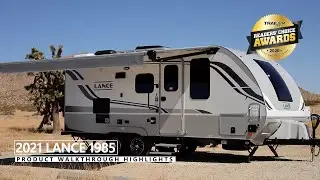 Lance 1985 Travel Trailer | Floor Plan Walkthrough & Feature Highlights