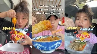 Cobain Marugame Rasa Mie Ayam, Sehari Makan Serba Pedas, Serba Kopi, Dan Serba Natto Tiktoker Velia