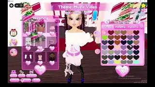 Daniela Katseye Monster High Music Video in Dress to Impress (DTI)