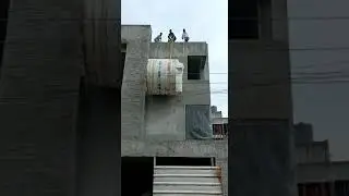 5000 litre water tank 4th floor