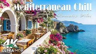 🎶 Italian Vibes & Mediterranean Music 🎶 2+ Hours Scenic Amalfi Coast & Lake Como Relaxation 4K