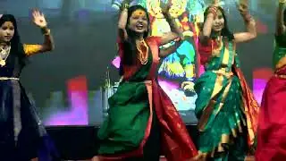 Ambabai gondhalala ye 9B girls NEMS Annual function performance2025