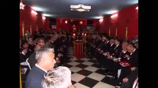 XLV ANIVERSARIO DE LEV:. DE CCOL:. DE LA B:.R:.L:.S:. BENJAMIN PEREZ TREVI&Ntilde;O N&deg; 86