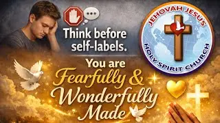 THINK BEFORE SELF-LABELS, YOU ARE FEARFULLY AND WONDERFULLY MADE | PS. MOSES PAUL