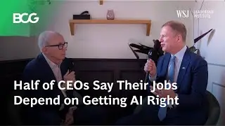 Half of CEOs Say Their Jobs Depend on Getting AI Right