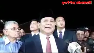 Capres 02 setelah selesai debat kedua