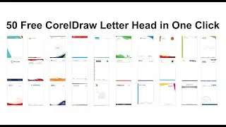 Free 50+ Letterhead Templates: Professional Designs for Your Business #coreldraw #coreldrawtutorial