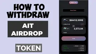 how to withdraw AIT Airdrop token, how to swap AIT Airdrop token.