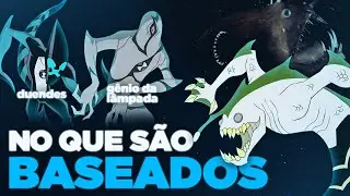 QUAIS AS INSPIRAÇÕES DOS ALIENS DE BEN 10? | Feat. Luckzing