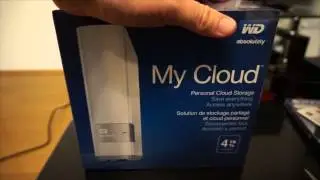 Внешний жесткий диск Western-Digital My Cloud 4 ТБ распакован