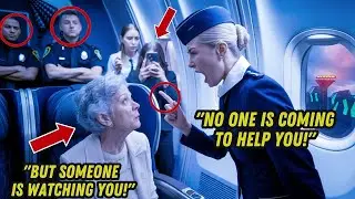 Flight Attendant Kicks a Weak Old Lady Off Plane, 5 Minutes Later She&rsquo;s Fired in Front of Everyone