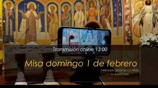 Misa  domingo 1 de febrero