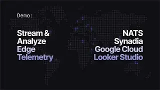 Demo: Synadia, Google BigQuery, and Looker Studio for Software Defined Vehicles Telemetry