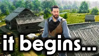 I Start a Medieval City With Villagers in Noble Legacy Ep1