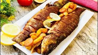 Oven Baked Sea Bass | Tanduri Fish Recipe | Whole Fish Bake | Bangla Recipe