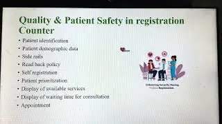 Quality and Patient Safety in OPD#healthcareeducation #healthcarequality  #nabh #patientsafety#viral