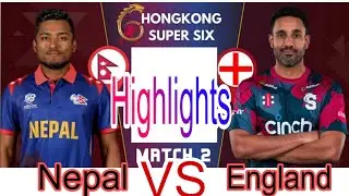 Nepal Vs England| Hankang Super Sixes match | Cricket Live