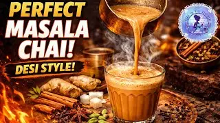 How to Make Perfect Masala Chai ☕ | Desi Style Tea at Home By Girl In The Kitchen