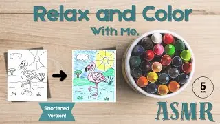 ASMR Crayon Coloring &ndash; Shortened!