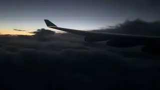 Minneapolis to Paris Landing Approach