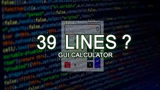 Python Calculator 39 Lines of code