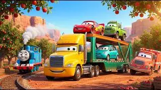 ⚠️Big & Small vs Epic Escape⚠️McQueen VS HUGE STORM ZOMBIE CAR MONSTER Cars Eater | BeamNG.Drive