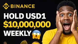 Hold USD1 kuri Binance 💰 Win Share ya $10M Rewards Buri Cyumweru | Explained Step by Step