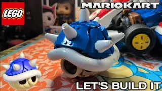Let's Build The Lego Blue Shell #mariokart #blueshell #lego #mario #legobuild