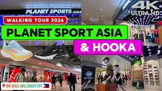 [4K] Walking Tour || Planet Sport Asia & Hoka Store | One Ayala Malls, Makati City, Philippines