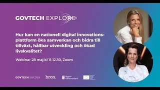 GovTech Explore 28 maj 2021