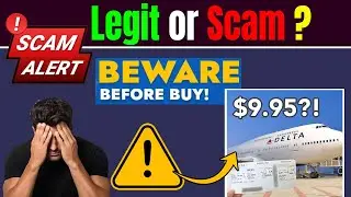 Beware the $9.95 Delta Air Lines Tickets for Seniors Scam