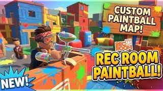Rec Room paintball map gameplay#Recroom #Gaming