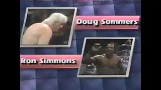 Ron Simmons vs Doug Somers   Power Hour Nov 9th, 1991